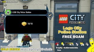 Lego City Undercover: Lego City Police Station FREE ROAM (All Collectibles) - HTG