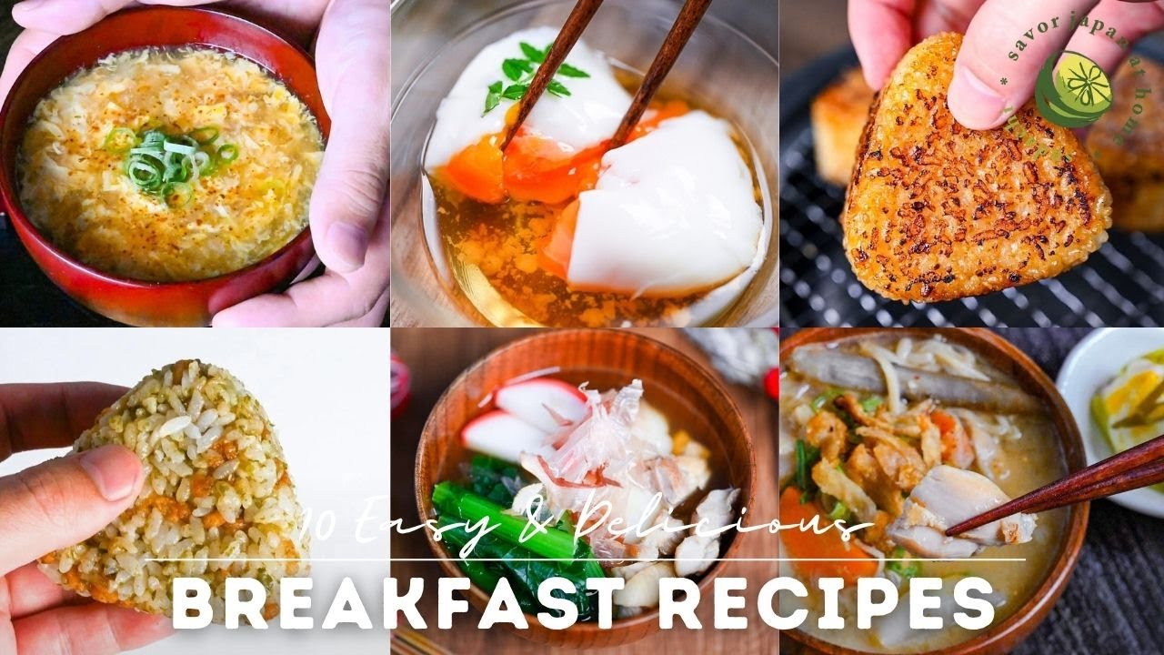 10 Japanese Breakfast Recipe Ideas to Start Your Day Vol.1 (1-10)