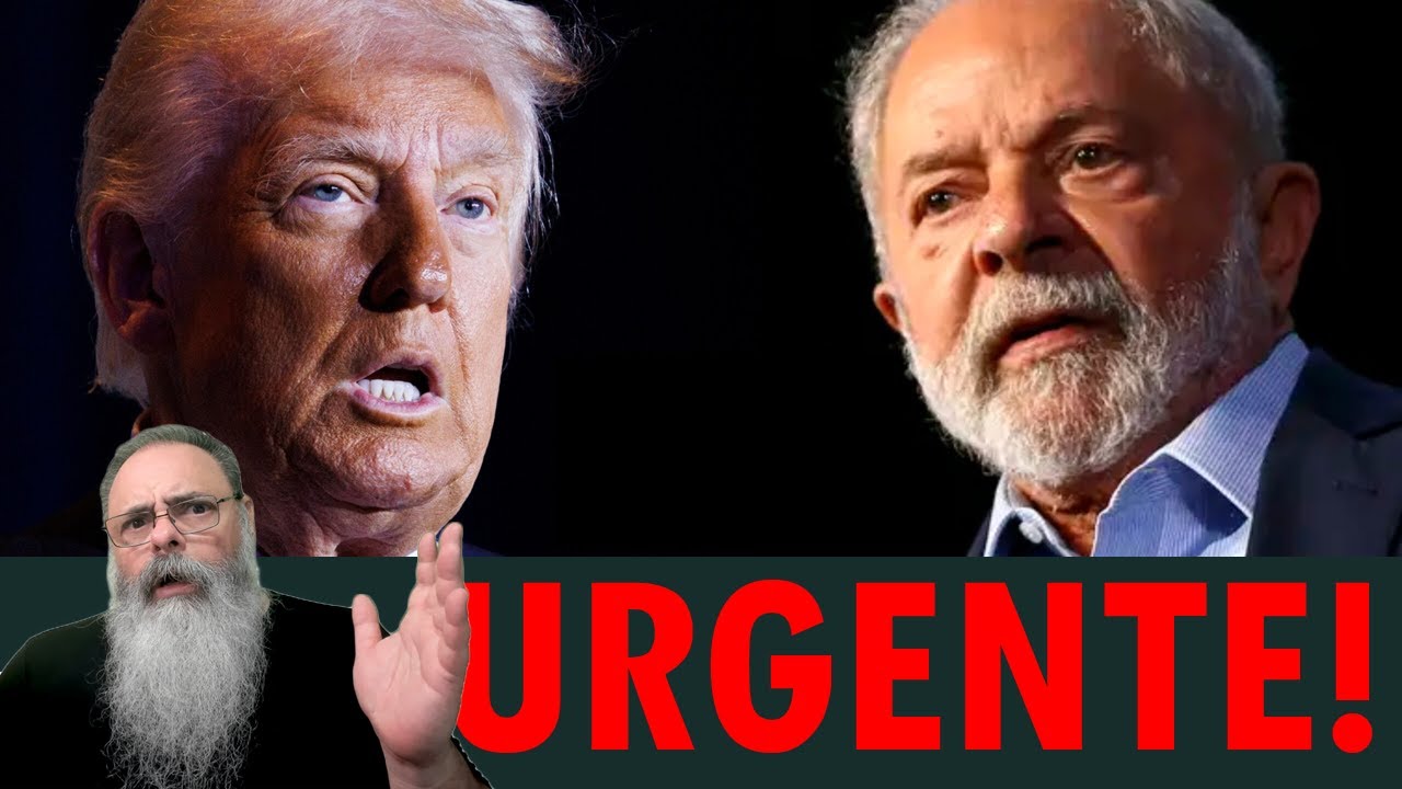 URGENTE: ENCONTRO entre LULA e TRUMP ao VIVO