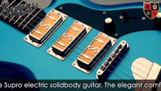 Video thumbnail for Supro Island Series Hampton Guitar by Mike Hermans
