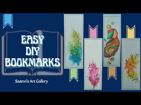 Easy DIY Bookmarks
