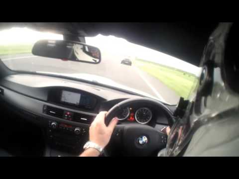 EVO Magazine track day at Bedford Aerodrome BMW M3