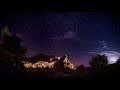 Natural Ambiance Nighttime Near Town Cars Night Bugs Distant City