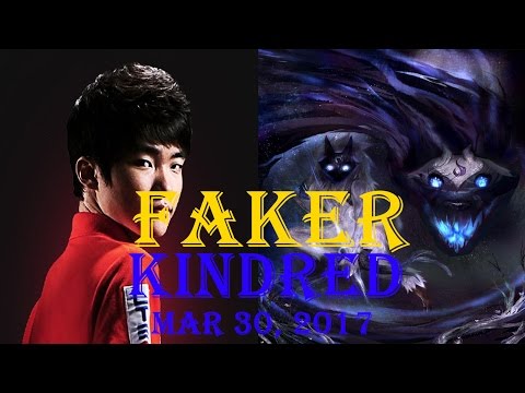 Faker Kindred Jungle Vs Graves SoloQ Challenger   Mar 30, 2017
