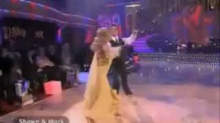 Shawn Johnson, Mark Ballas Waltz  &quot;Moon River&quot;