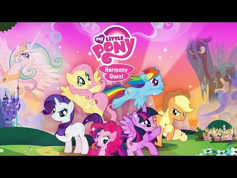 My Little Pony: Harmony Quest - Save The Tree of Harmony (iOS/iPad Gameplay, Playthrough) Video