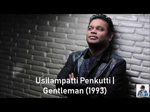 Usilampatti Penkutti | Gentleman (1993) | A.R. Rahman [HD]