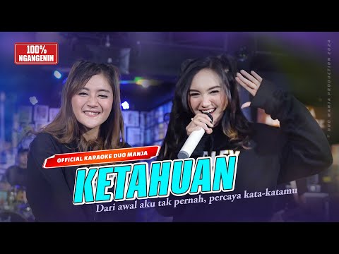 Ketahuan - Duo Manja | Official Karaoke
