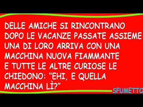 barzelletta della moglie con la macchina nuova