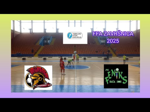 ŠF SPARTANO-FK FENIKS RAČA 4:2-FFA ZAVRŠNICA LESKOVAC 2025-2013 godište.