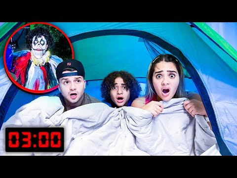 PASSAMOS A NOITE NA CABANA E O PALHAÇO DA DEEP W3B APARECEU !!!  ( Parte 2 )