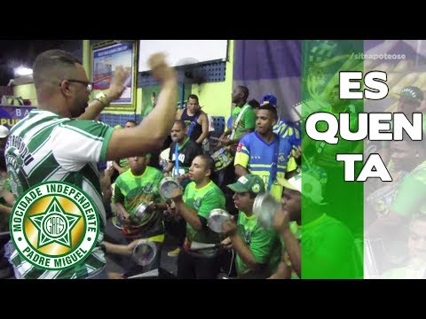 Bateria Mocidade 2018 - Esquenta - Festa da Pura Cadência