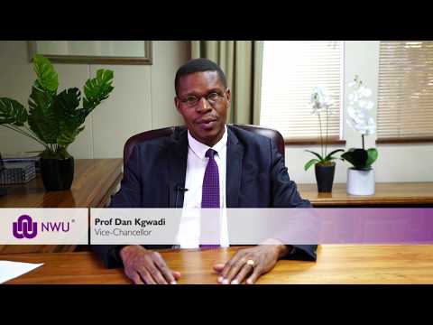 #MyNWU Prof Dan wishes you well