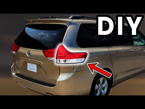 DIY 2011-2020 Toyota Sienna Tail Light Removal | How To Remove Toyota Sienna Tail Lights