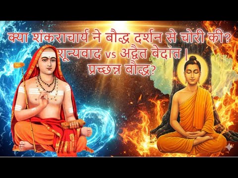 Is Shankaracharya's Advaita Vedanta Borrowed From Buddhism? Sunyavad vs Advaita Explained"