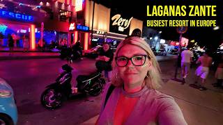 Laganas Zante 🇬🇷 | What’s the Most Crowded Resort in Europe Actually Like?