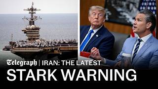 Trump’s Iran war drains US Navy as Hegseth-Pentagon turmoil grows | Iran: the Latest news