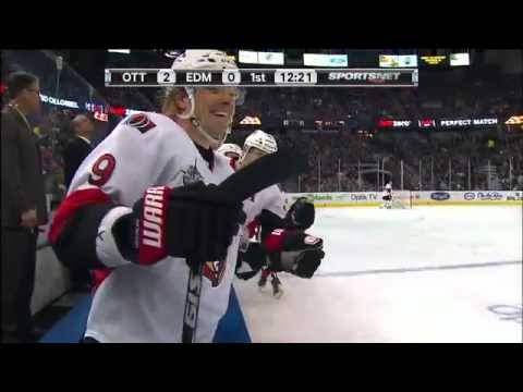 Kaspars Daugavins goal vs Oilers (HD) 11_17_2011