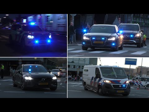 Massale inzet Politie & DKDB bij Bekerfinale PSV - Ajax in de Kuip Rotterdam!