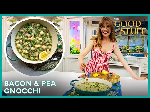 Mary Berg's Bacon & Pea Gnocchi Recipe | The Good Stuff