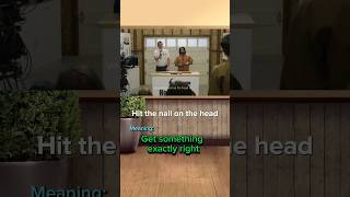 Hit the nail on the head #idioms #englishlesson  #phrases #learnenglish #englishvocabulary