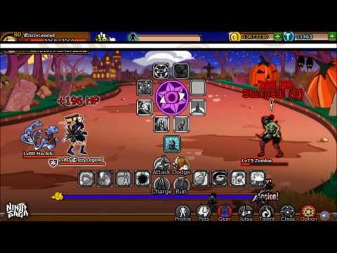 [Ninja Saga] SNC Clan rewards s42+Halloween battle.