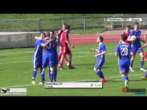 VfL Sindelfingen - FC Wangen, 1:1 durch ein Eigentor von Thomas Maas