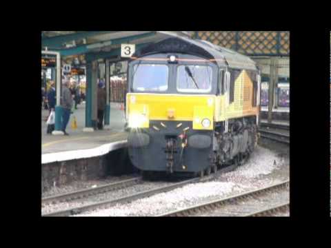 Freight Traffic At Carlisle Citadel Station - 21st June 2011.wmv