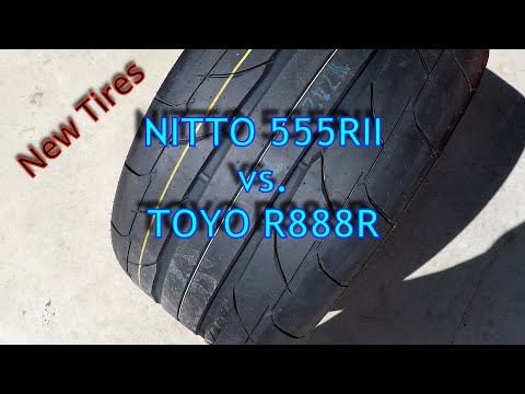 Nitto NT555RII vs.Toyo R888r