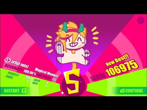 ♡Muse Dash♡ [Hard Mode] Magical Wonderland (More colorful mix)【3R2】