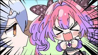 「ぺ」と「て」の発音が一緒すぎるヴィヴィ【兎田ぺこら/綺々羅々ヴィヴィ/hololive/ホロライブ /切り抜き】