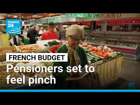 French pensioners set to feel pinch under belt-tightening budget
