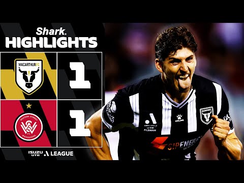 Macarthur Bulls 1-1 Western Sydney | SHARK HIGHLIGHTS | Isuzu UTE A-League 2025-26 | Round 3