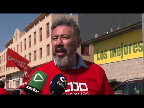 Hoy CCOO salió a la calle en Puerto del Rosario para exigir el desbloqueo del convenio de Pymes