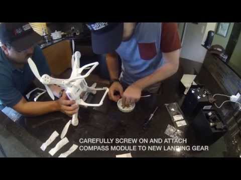 DJI Phantom 1 Zenmuse H3-3D Gimbal Install Guide - Part 02: H3-3D Mounting Kit Install