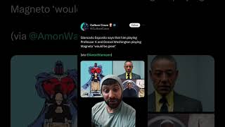Giancarlo Esposito as Professor X and Denzel as Magneto?!?