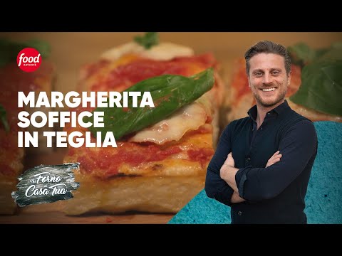 Soft Margherita Pizza in a Pan | IN YOUR HOME OVEN | #incucina with Fulvio Marino