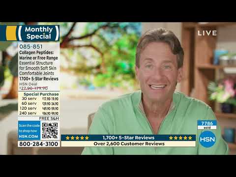 Marine Collagen Peptides with MSM  30 Servings