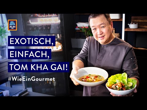 #WieEinGourmet - Thailändische Tom Kha Gai Suppe mit Bio Landhendl