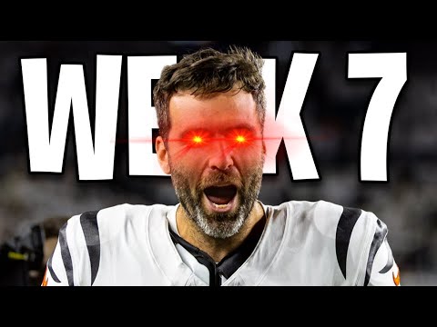 NFL Week 7 Recap: THE WEIRDEST WEEK SO FAR!
