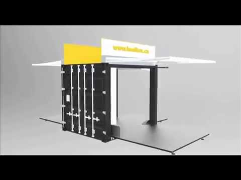 hydraulic system 10ft container shop