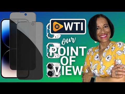 pehael [2+2 Pack iPhone 14 Pro Privacy Screen Protector with Camera Lens Protector - WTI product video review