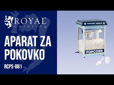 videoposnetek - Aparat za pokovko - moder
