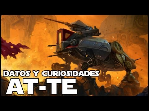 Star Wars Datos Del AT-TE - Naves De La Republica