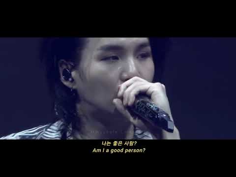 [ENGSUB] BTS Suga | Agust D '사람' (People) Live D-Day Stage Mix 슈가 방탄소년단 Lyrics HD [4K]