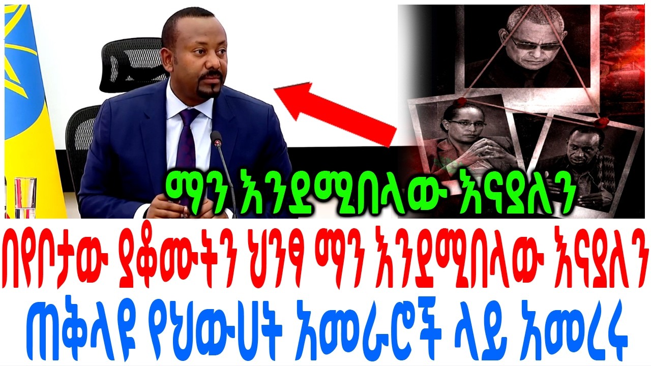 እዚህ በየቦታው ያቆሙትን ህንፃ ማን እንደሚበላው እናያለን ጠቅላዩ የህውሀት አመራሮ?