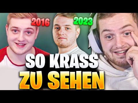 😍😂REAKTION auf EVOLUTION von TRYMACS 2016-2023 | Trymacs Stream Highlights