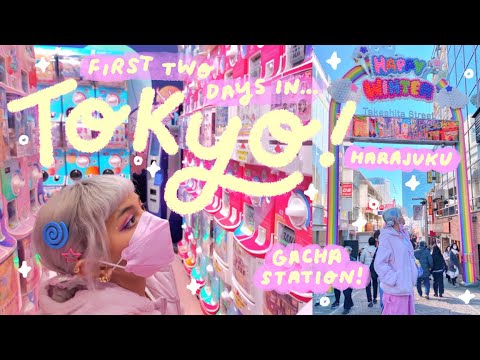 first two days in tokyo! ⋆˚꩜｡ soo much gachapon, exploring shibuya & harajuku + why I've been gone!