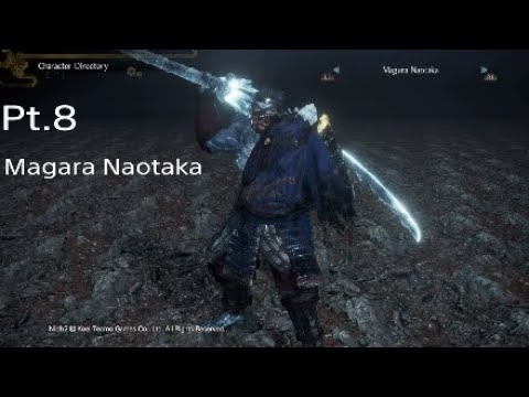 Nioh 2 walkthrough part 8 Magara Naotaka Boss (60fps/720p)