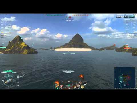 Let's Play WorldOfWarships #3 - Torpedoangriff | German Gameplay HD